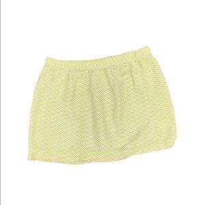 2/$15 MERONA Green Printed Skirt Size Large
